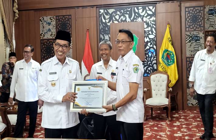 PENYERAHAN DOKUMEN PELAKSANAAN ANGGARAN TAHUN 2026 PEMERINTAH KABUPATEN PAMEKASAN