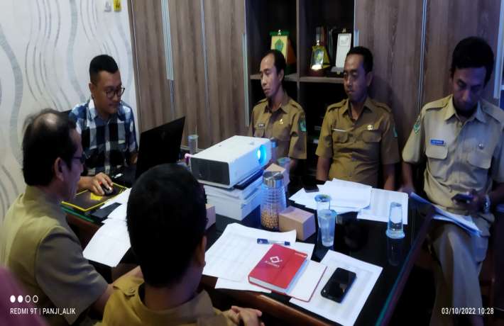 RAPAT KOORDINASI PENYUSUNAN BIAYA PERENCANAAN DAN PENGAWASAN TEKNIS KONSTRUKSI