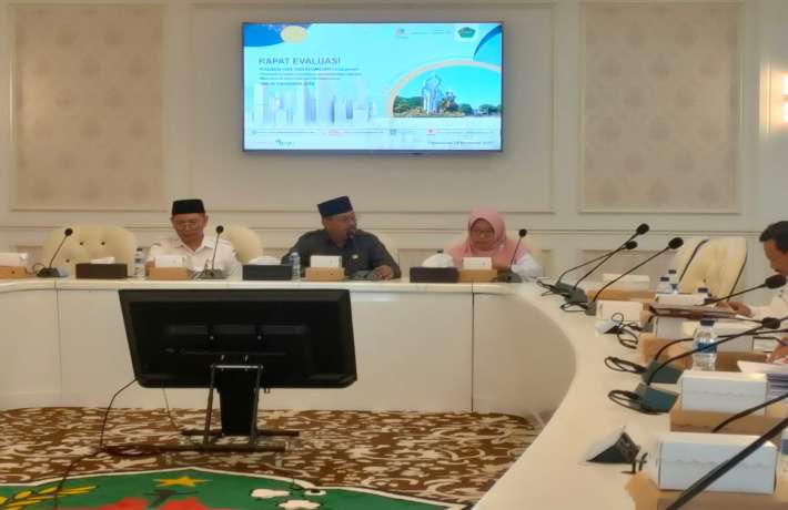 Rapat Evaluasi Realisasi Fisik dan Keuangan APBD Tahun Anggaran 2023